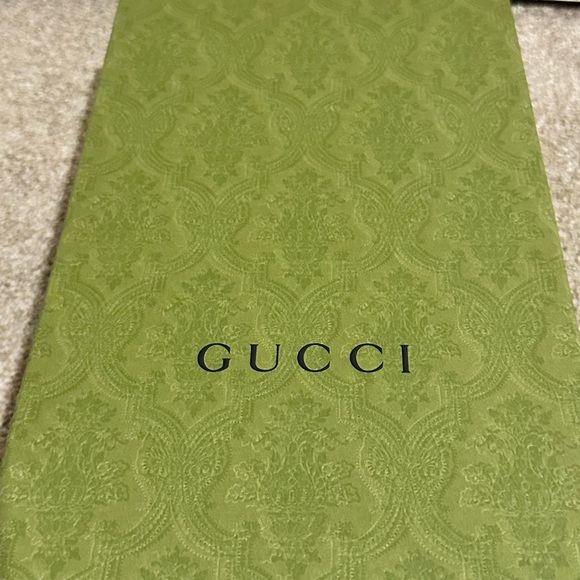 NEW Gucci Women's Rubber Web Striped Slides Sandals EU38 US8 - Picture 6 of 8